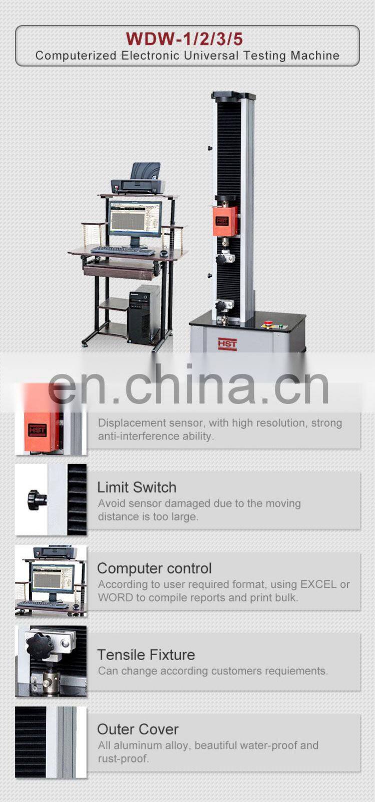 1KN desktop plastic and can bottle tester price for compression