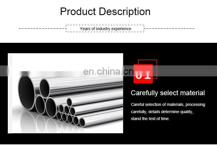 hot sale 201 welded stainless steel pipe for decoration