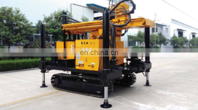 Self-walking compressor borewell drilling machine with factory sale