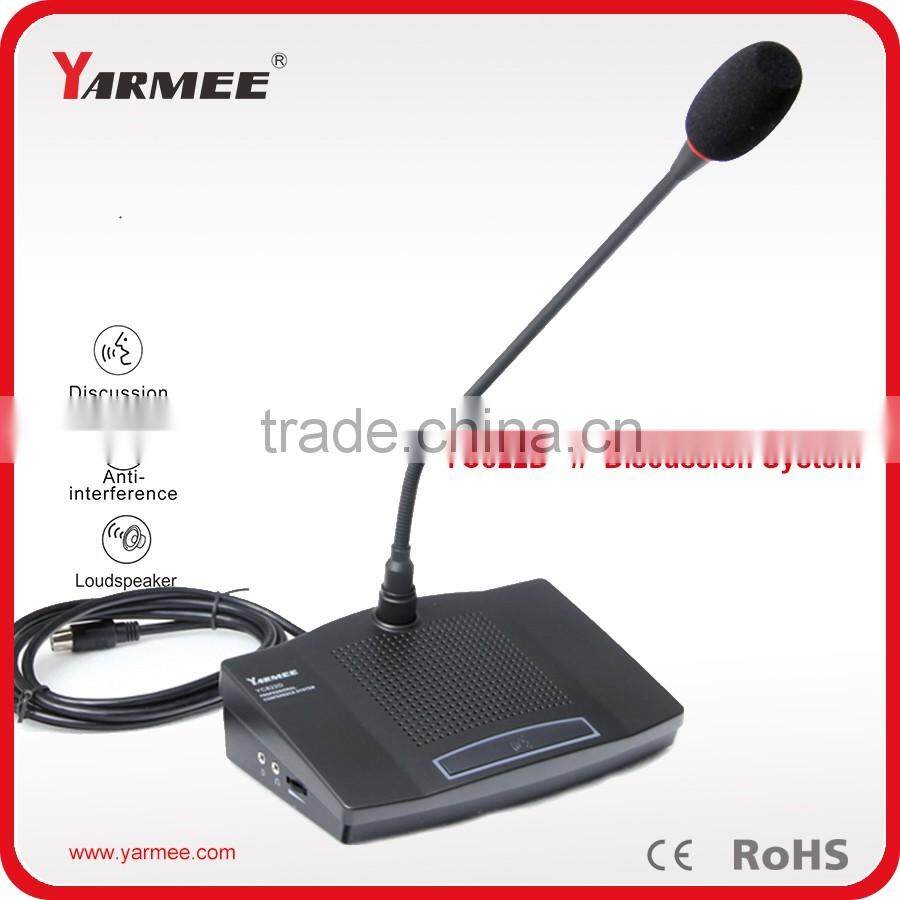 Professional conference microphone manufacture speakerphone black