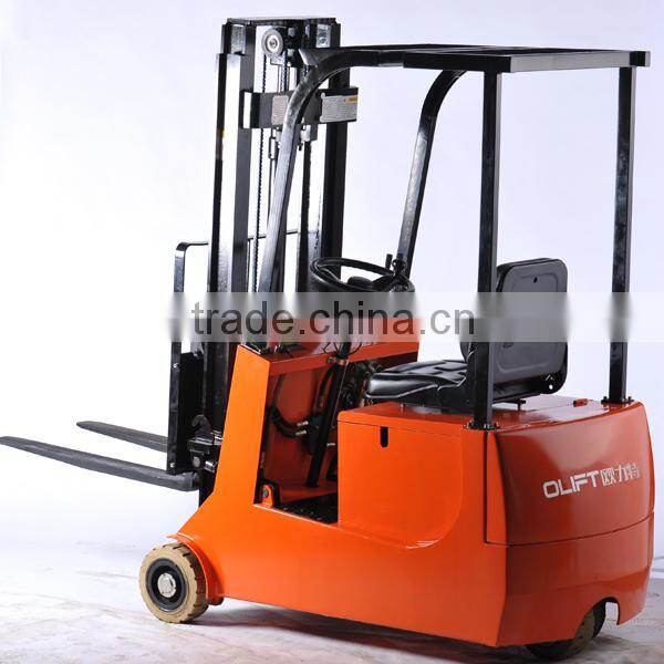 1 ton Olift electric three wheels forklift