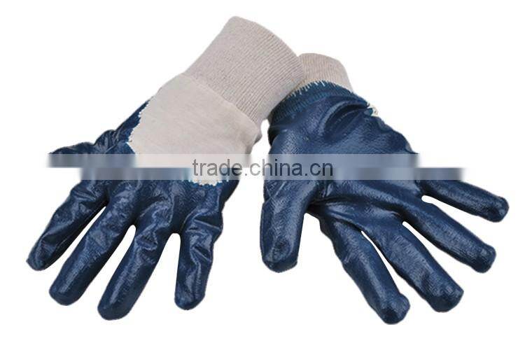 blue disposable best dipped nitrile gloves LG058