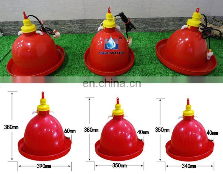 2018 new Plasson Chick Drinkers Poultry Automatic Bell Drinker For Chicken