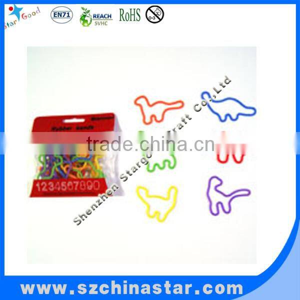Creative specific shapes 100% silicon rubber bands