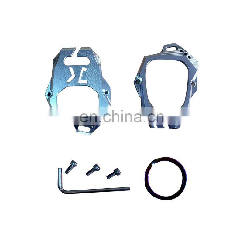 J377 silver color car key case aluminum alloy material for jeep JK 2007-2017