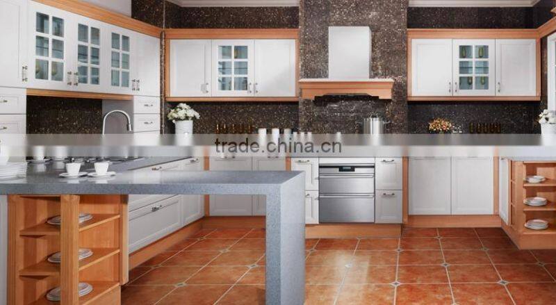 Hot SaleClasical PVC Kitchen Cabinet-granite slab for sale