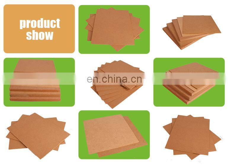 wood fiber fibreboards With Competitive Price 1830x2440mm 18mm Plain Raw Mdf