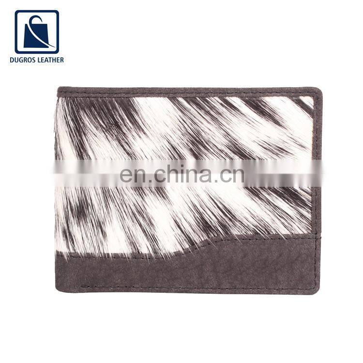 Trendy Design Hot Selling Excellent Quality Anthracite Fitting Luxury Genuine Leather Men Wallet at Competitive Price