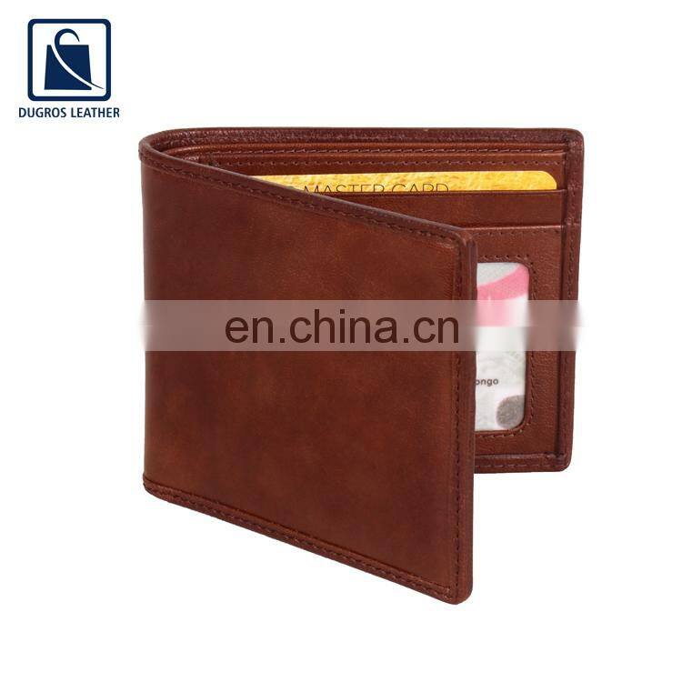 2021 New Arrival Chairman Lining Material Fashion Style Genuine Leather Wallet for Men