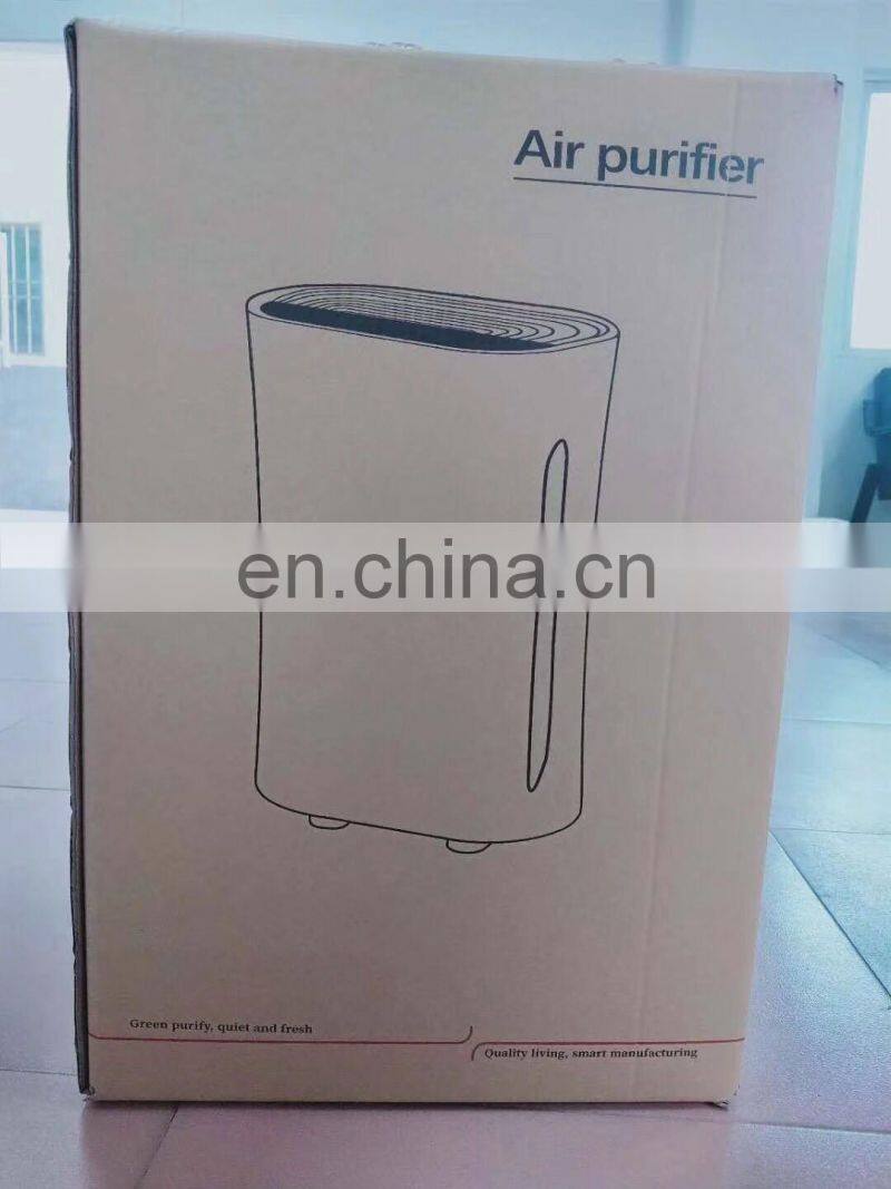 Smoke Formaldehyde Removal Hepa Air Purifier Smart Touch Screen Panel Home Air Cleaner