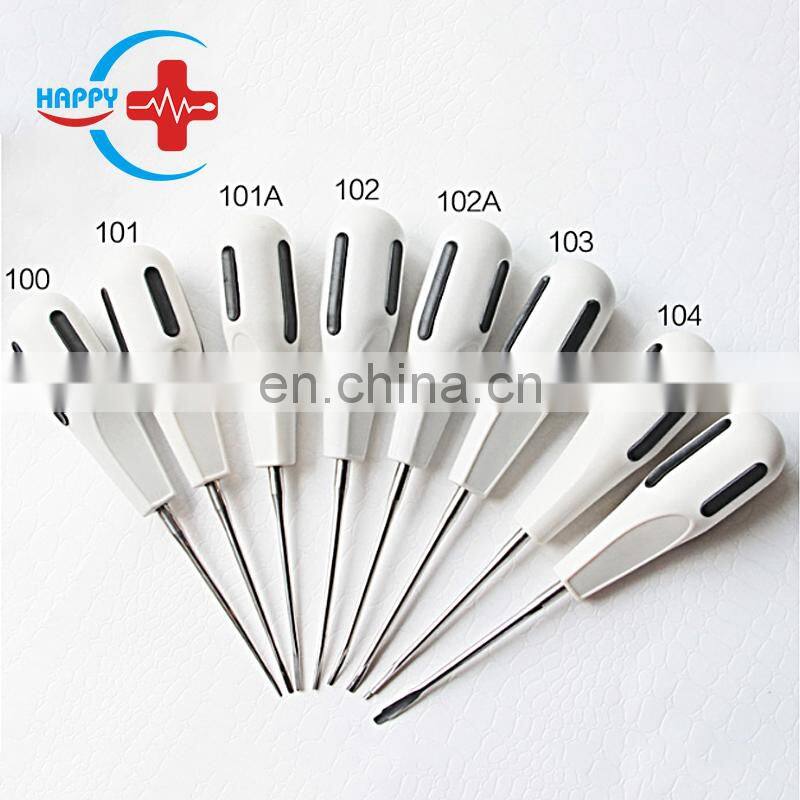HC-L032 Dental extracting instrument stainless steel surgical tooth extraction elevators set