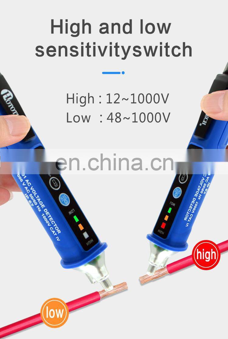 Convenient To Carry Non-contact Multi-function Digital Display Voltage Test Pen