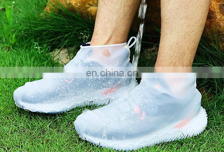 Amazon Top Sell Best Quality Unisex Reusable Shoes Protectors Waterproof Anti Slip Water Resistant Rain Silicone Shoes Covers