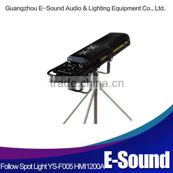 Super bright Cost-effective HMI Follow Spot Light 1200W