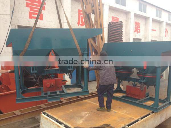high capacity gravity concentrate processing gold jig separator
