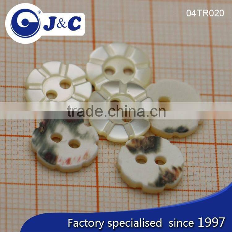 J&C Trocas shell buttons for fashion shirt.TR019,020