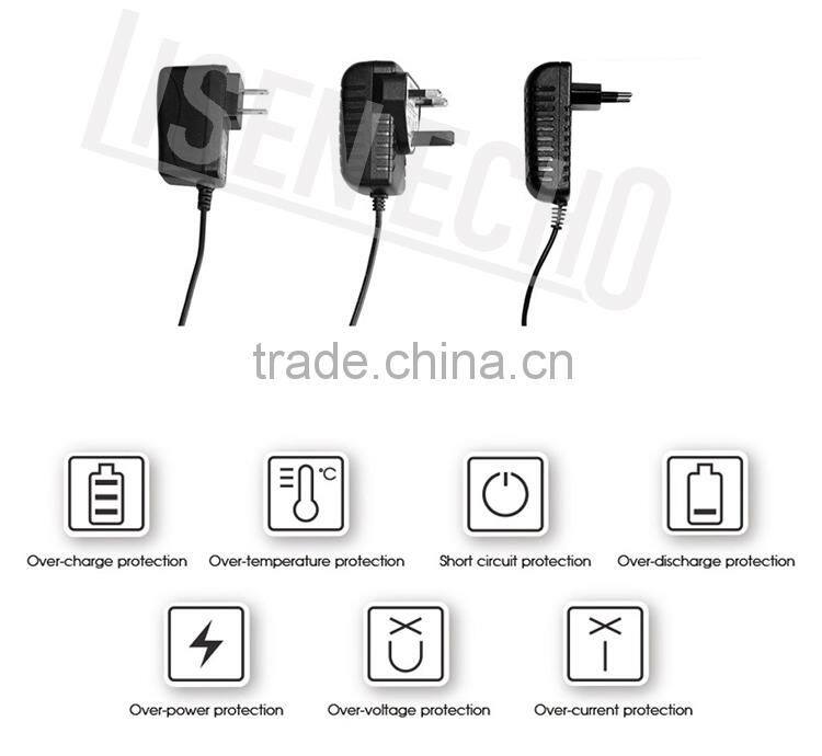 7 inch LCD screen L shape desktop advertising player with power bank