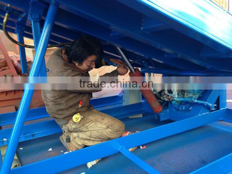 truck /container loading unloading ramp
