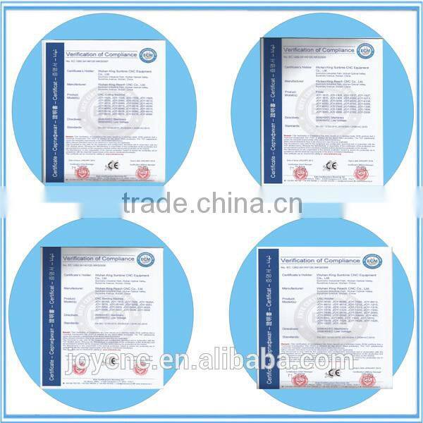 CNC water jet cutting machine low price suitable AC servo motor imported from Taiwan