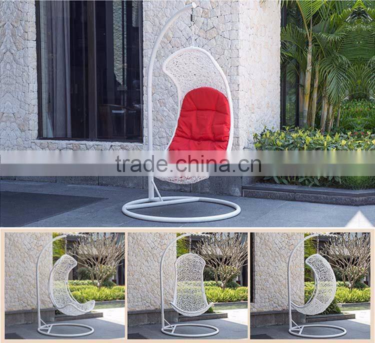 Patio Rattan Sofa Wicker Hanging Chair Stand Outdoor Hanging Lounge Chair