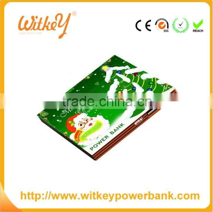 Super slim Aluminum and ABS material mobile power bank 2500mAh