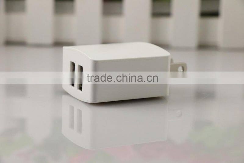 Factory bulk usb home charger dual USB wall charger