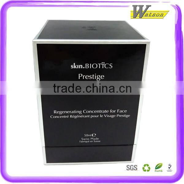 High-quality Cardboard Custom Lid/Bottom Packaging Printed Black Gift Box