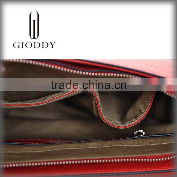 Wholesale Genuine Cow Leather Small Punk Rivets Shoulder Bag