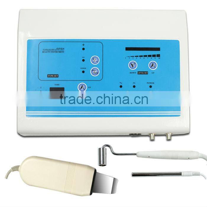 2-1 Galvanic Ultrasonic Massage Skin Scrubber Machine