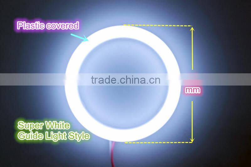 Auto Guide led Light Ring 5630 smd 80mm Angel Eyes Ring 12v DC led angel eyes for Headlight with 2 drivers