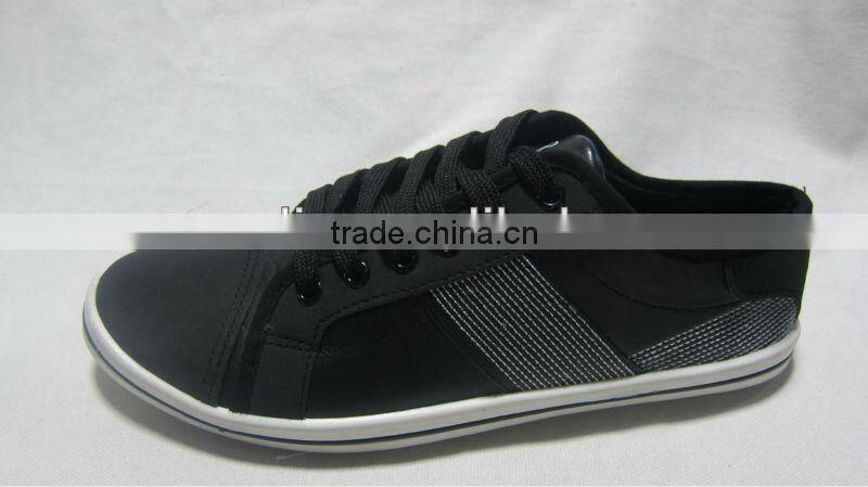 2013 new mens fashion casual shoes with PU upper & PVC outsole shoes for men in stock