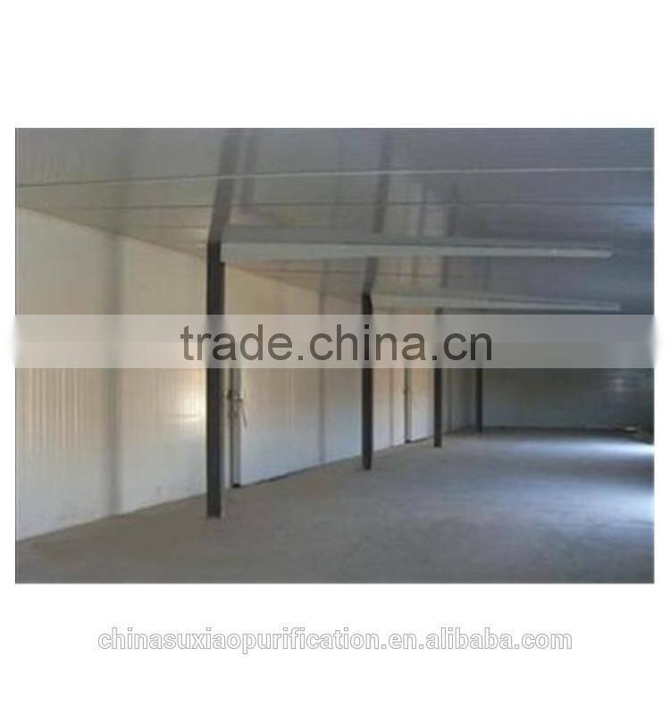 Fireproof PU cold room sandwich color steel plate easy installation