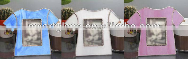 MF020557 tiffany style stained glass photo frame