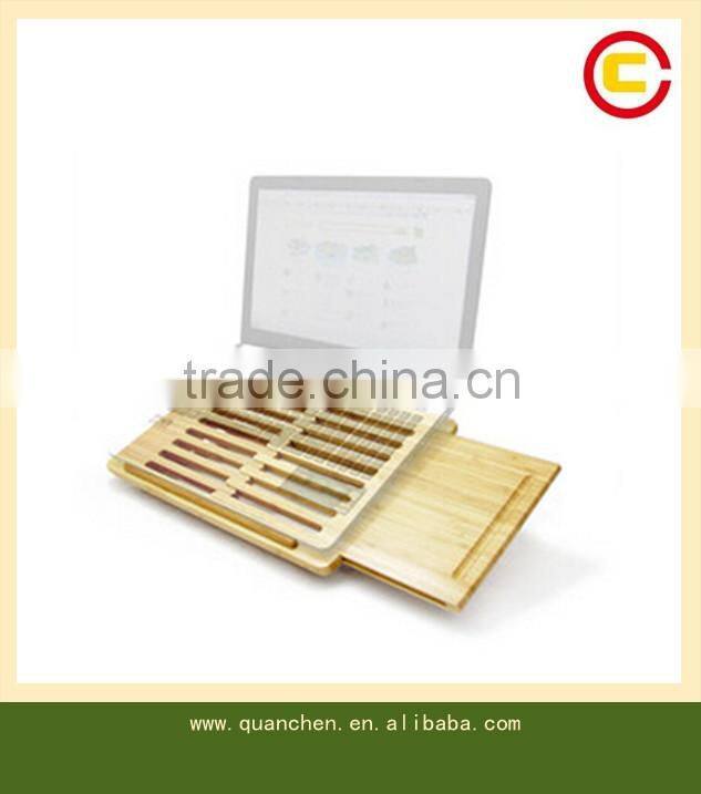High Quality Bamboo Laptop Stand, Lap Desk