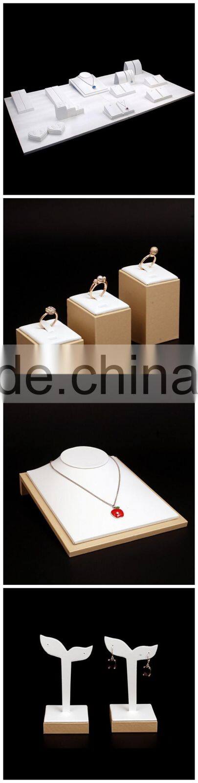 High end cusotmized design luxury jewelry displays set