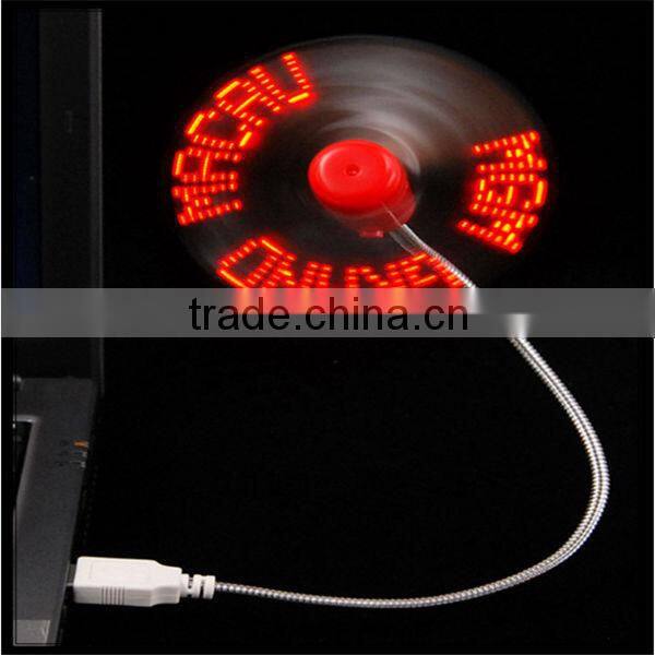 Electric small gifts portable usb led fan led mini fan