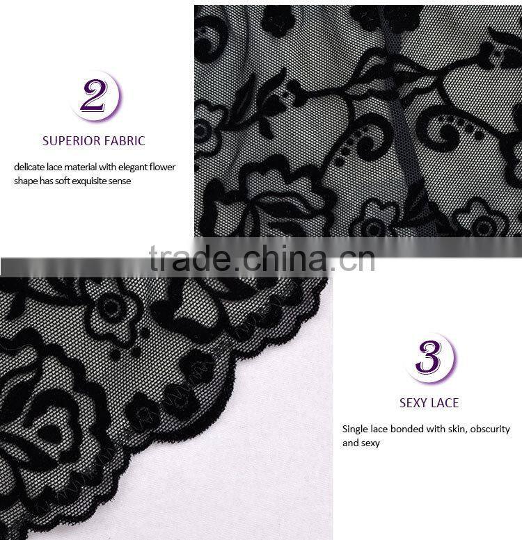 Factory Price Comfortable Lace Women Super Tanga