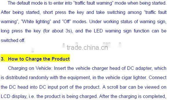 Repower multi-function portable 24 volt auto jump starter power bank