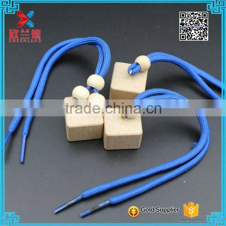 Decorative perfume bottle screw wooden caps 13mm