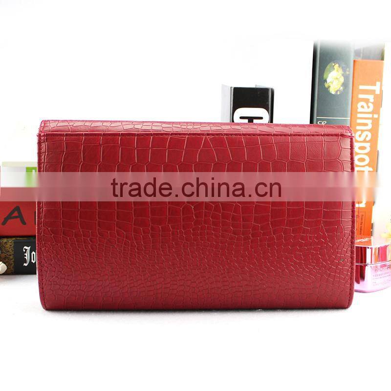 Handcee New Arrival Red Crocodile PU Shoulder Bag For Lady