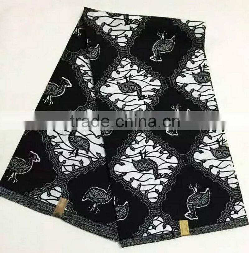2016 new design african good quality soft dutch wax fabric