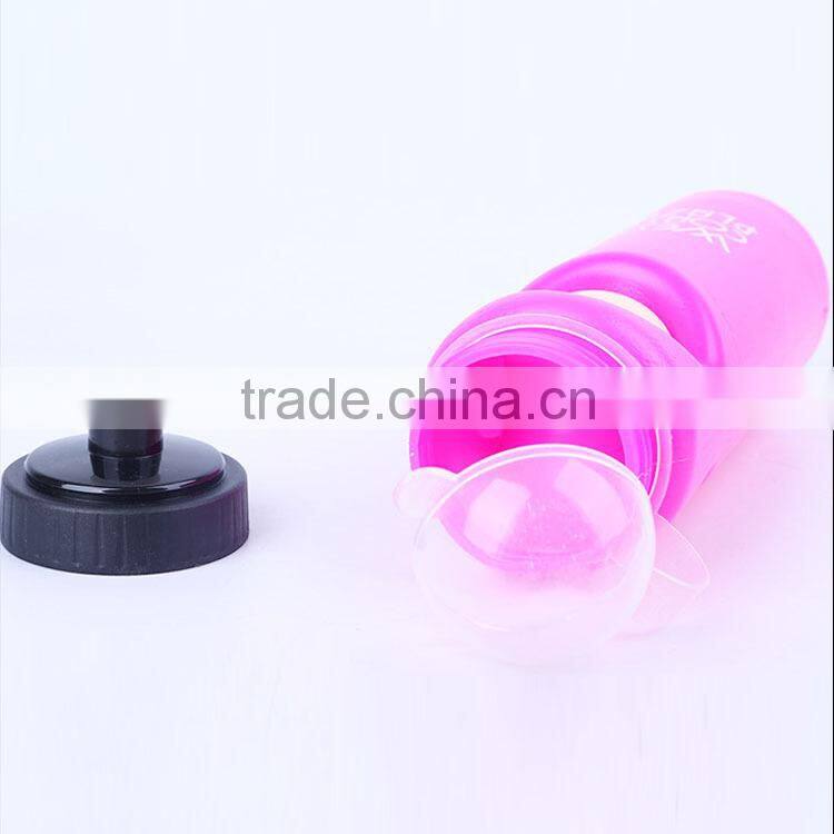 Customized Logo Plastic Drinking Bottle with Ball BPA free,No Leaks,25Oz.Capacity