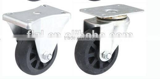 freezer wheel Rubber roller caster wheel ball type freezer 360 turning wheels refrigerator wheels,supermarket refrigerator/freez