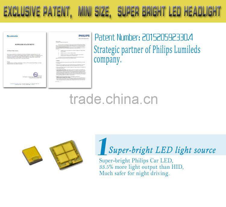 Led Headlight H13 9004 9007 H15 H4 led Plug & Play 50W 4500LM G6 LED HI/LO Beam