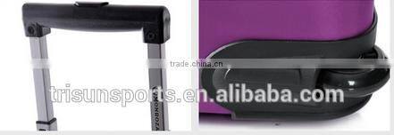 1680D polyester lightweight fashionable ladies' yoga trolley bag