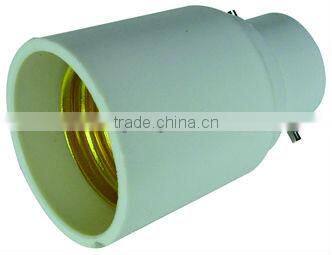 B22 to E27 lamp socket adapter