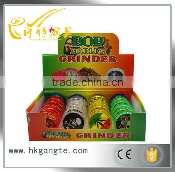 2016 plastic 2Layer polygonal herb/weed grinder GT5028OEM