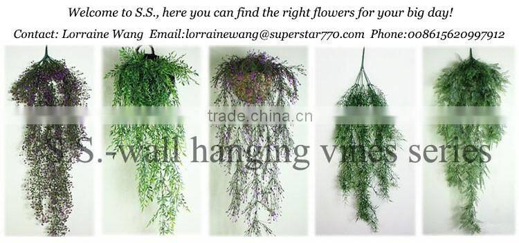 artificial vine leaves flower wall backdrop