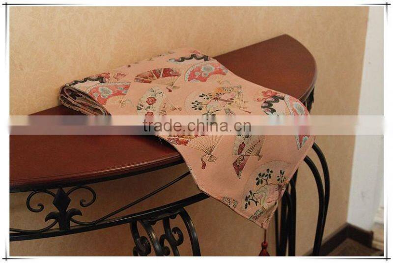 New styles tapestry jacqaurd fabric table mats, table runners