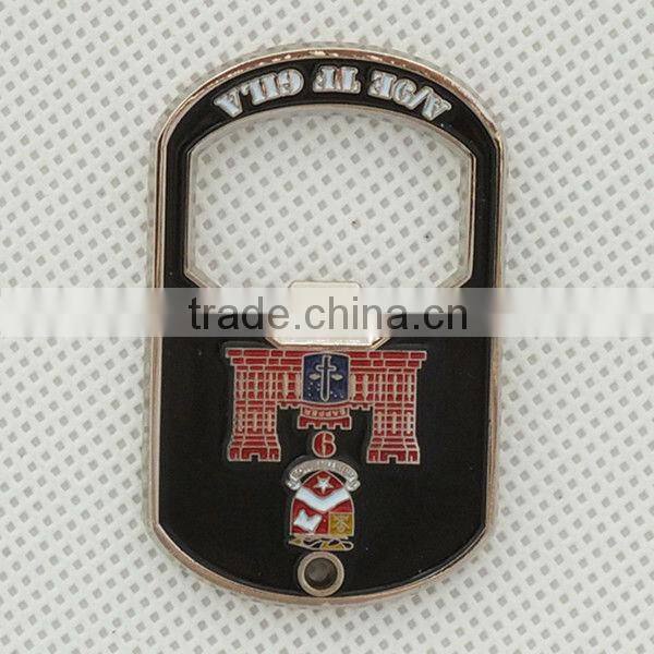 SM-LO010 metal military souvenir bottle opener custom shape